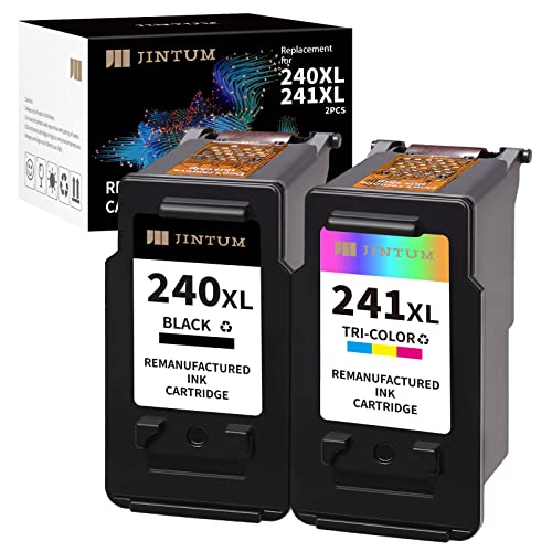 JINTUM Remanufactured Ink Cartridge for Canon Pixma