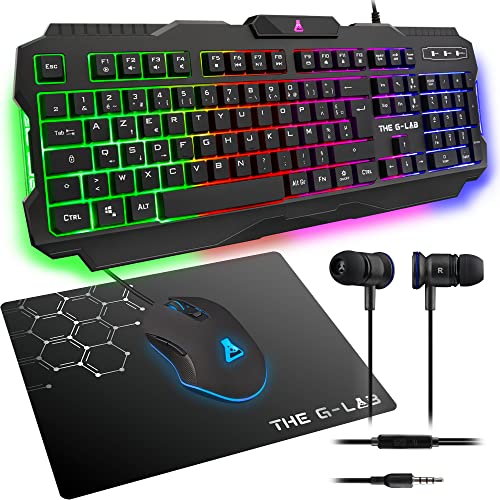 G-LAB Combo Helium - 4-in-1 Gaming Bundle