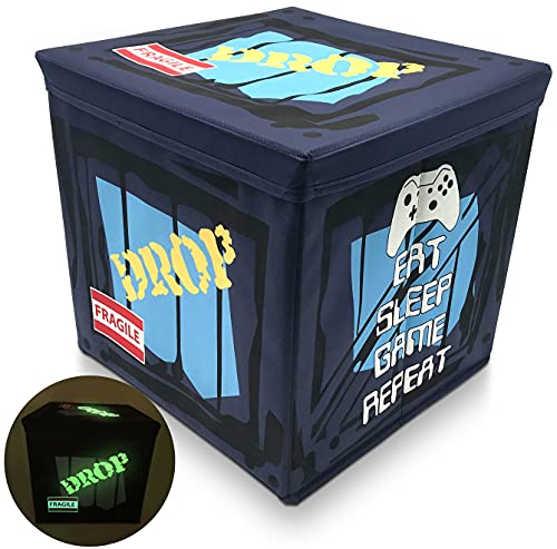 NINOSTAR Gamers Drop Loot Storage Glowing Box