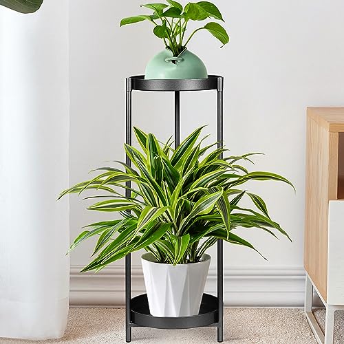 Wide and Tall Plant Stand for Indoor and Outdoor Use