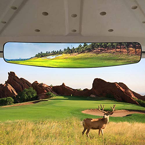 HKOO Golf cart Rear View Mirror