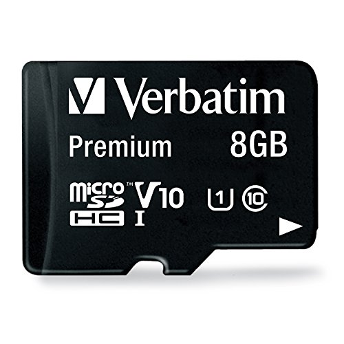 Verbatim 8GB Premium microSDHC Memory Card