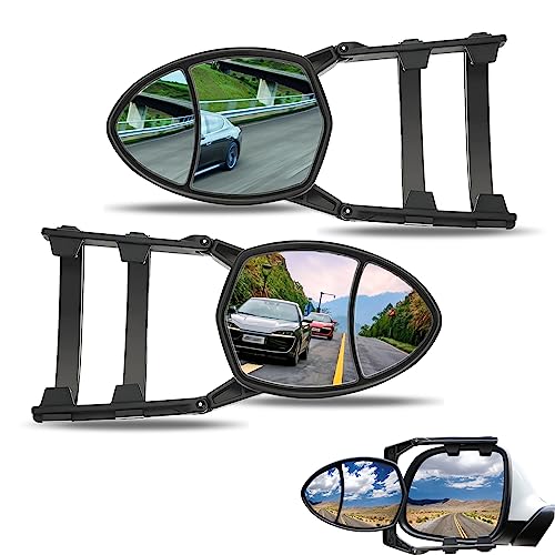 Sodcay 2 PCS Clamp-on Towing Mirrors