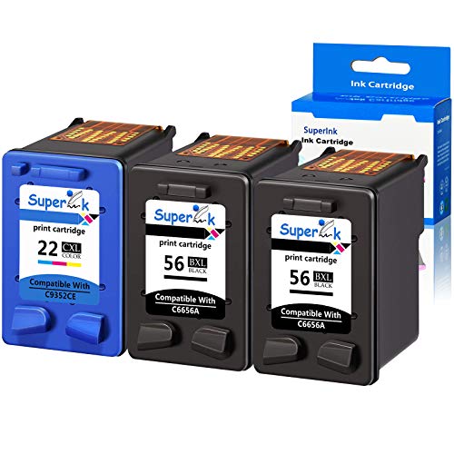SuperInk Remanufactured Ink Cartridge Compatible for HP Printers