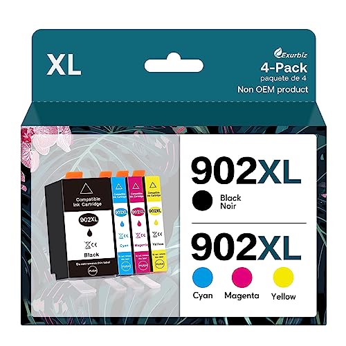 902XL Compatible Ink Cartridge Combo Pack - Affordable and Reliable