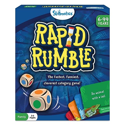 Skillmatics Rapid Rumble - Exciting Category Game for All Ages