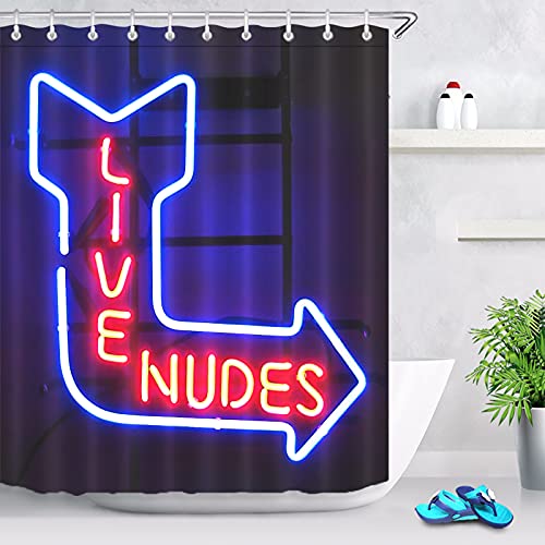Funny Shower Curtain for Bathroom Decor