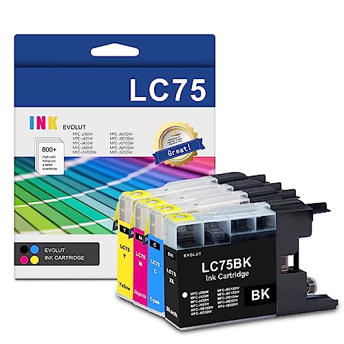 LC75 High Yield Ink Cartridge - Affordable and Reliable Printer Ink Replacement