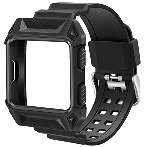 Fitbit Ionic Bands with Protective Frame Case
