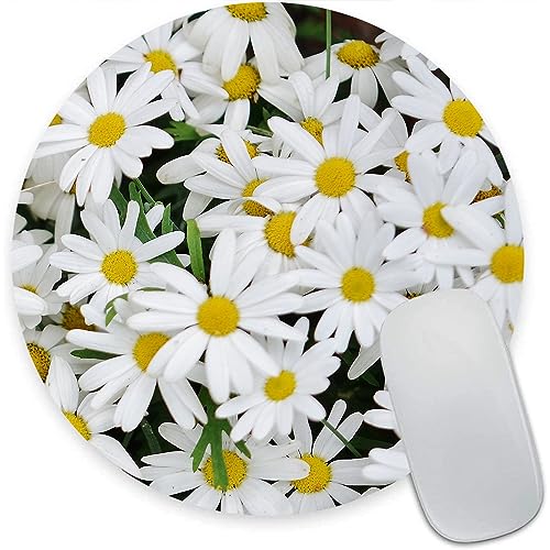Stylish Field of Daisies Gaming Mousepad with Optimum Control