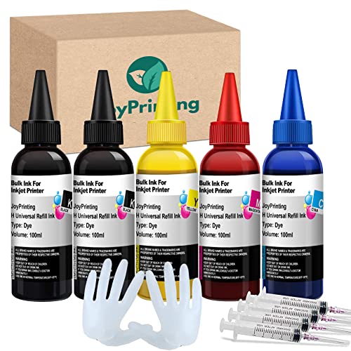 JoyPrinting Ink Refill Kit for HP Printer Cartridges