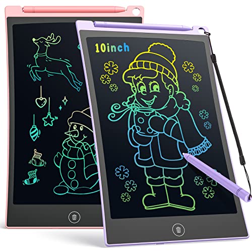 TECJOE 2 Pack 10 Inch LCD Writing Tablet