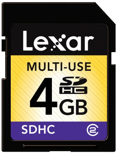 Lexar Professional 4GB SDHC Flash Memory Card