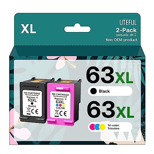 63XL Ink Cartridges Combo Pack
