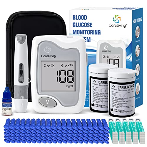 CareLiving Glucometer Kit: Accurate and Convenient Blood Glucose Monitoring