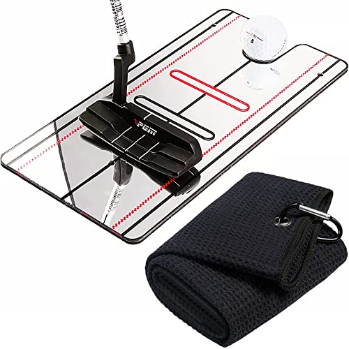 Portable Putting Aid and Golf Training Equipment