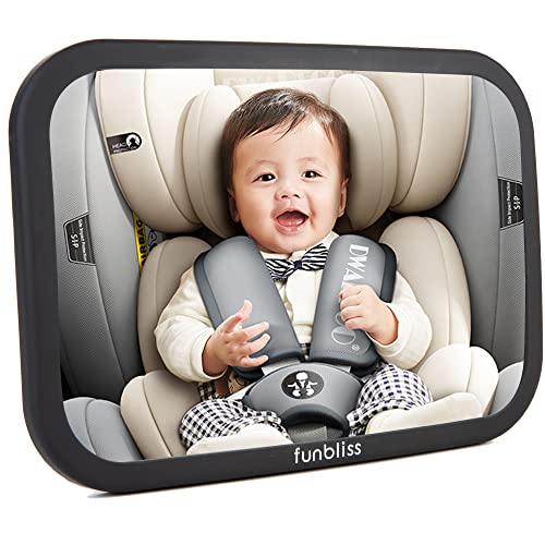 Funbliss Baby Car Mirror: Ensure Your Baby's Safety on the Go