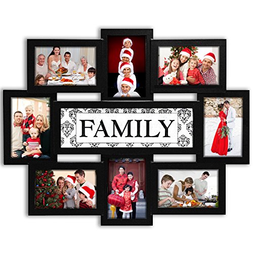 Jerry & Maggie Photo Frame - 9 Opening Collage Wall Decor