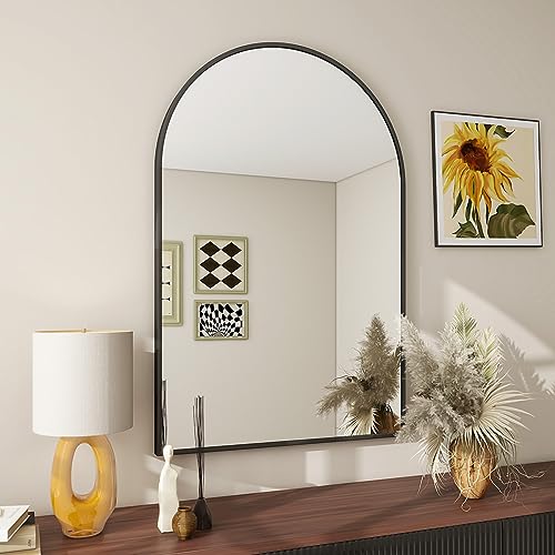 BEAUTYPEAK 20"x30" Arch Bathroom Mirror