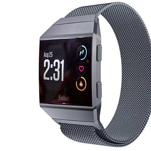 Aiiko Fitbit Ionic Bands - Stainless Steel Sport Band