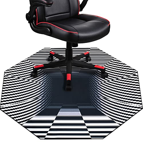 Large Gaming Chair Octagon Carpet