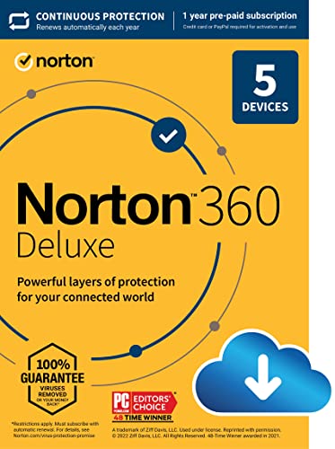Norton 360 Deluxe 2023 - Antivirus software