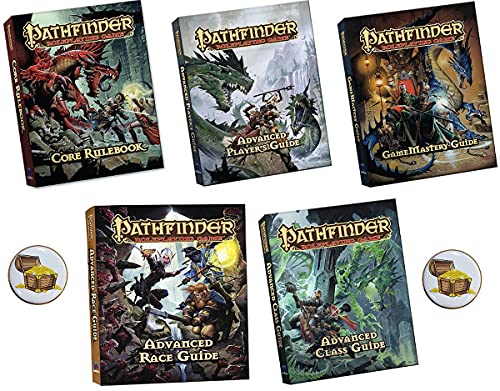 Pathfinder Pocket Edition Bundle: Core Rulebook and 4 Guides