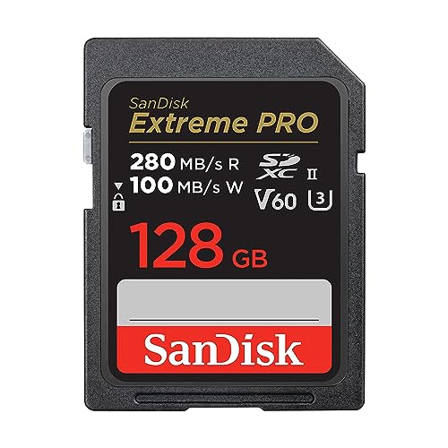 SanDisk 128GB Extreme PRO SDXC UHS-II Memory Card