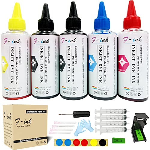F-ink Ink Refill Kits for Hp Inkjet Ink Cartridges