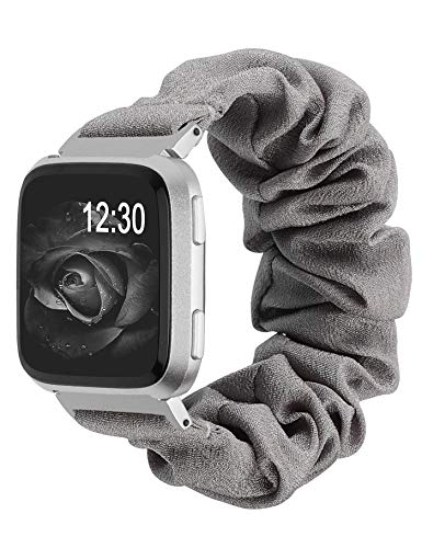 TOYOUTHS Scrunchie Bands for Fitbit Versa