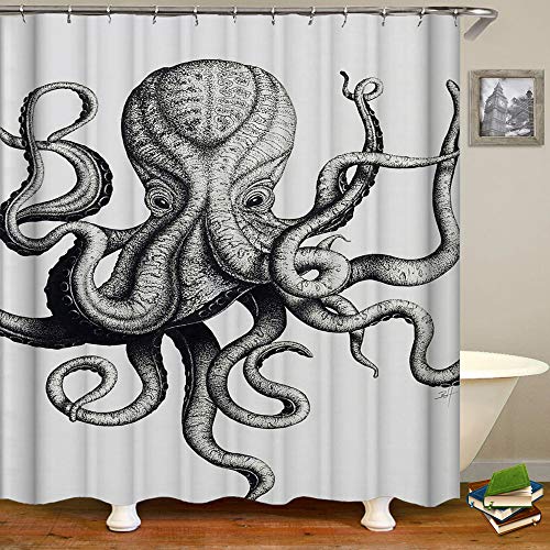 Octopus Shower Curtain