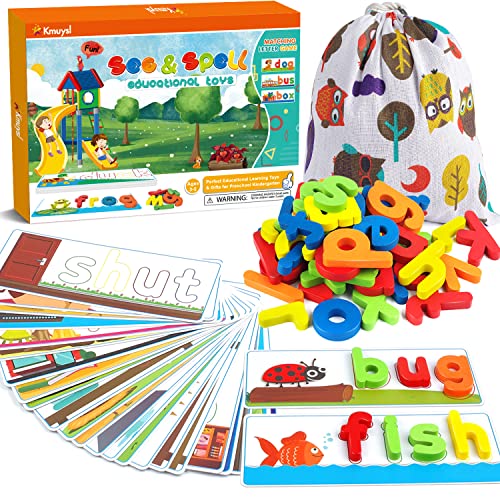 KMUYSL See & Spell Learning Educational Toys