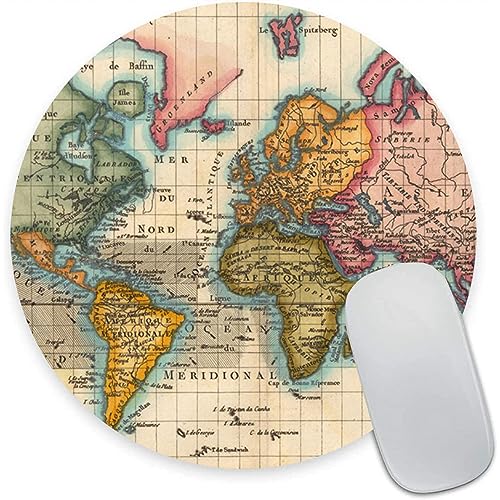 World Map Mouse Pad