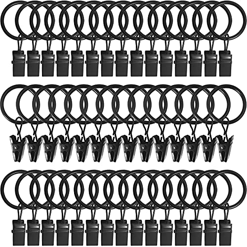 Metal Curtain Rings with Clips
