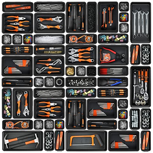 Tool Box Organizer Tray Divider Set