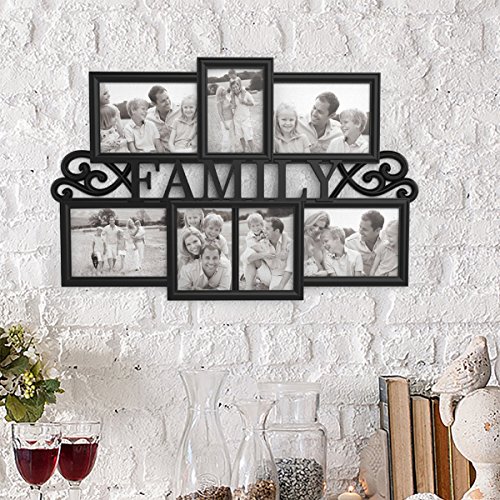 Stylish Family Collage Picture Frame - Lavish Home 80-COLL-3