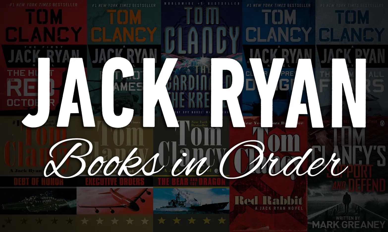 9 Amazing Tom Clancy Kindle Books Jack Ryan In Order for 2024