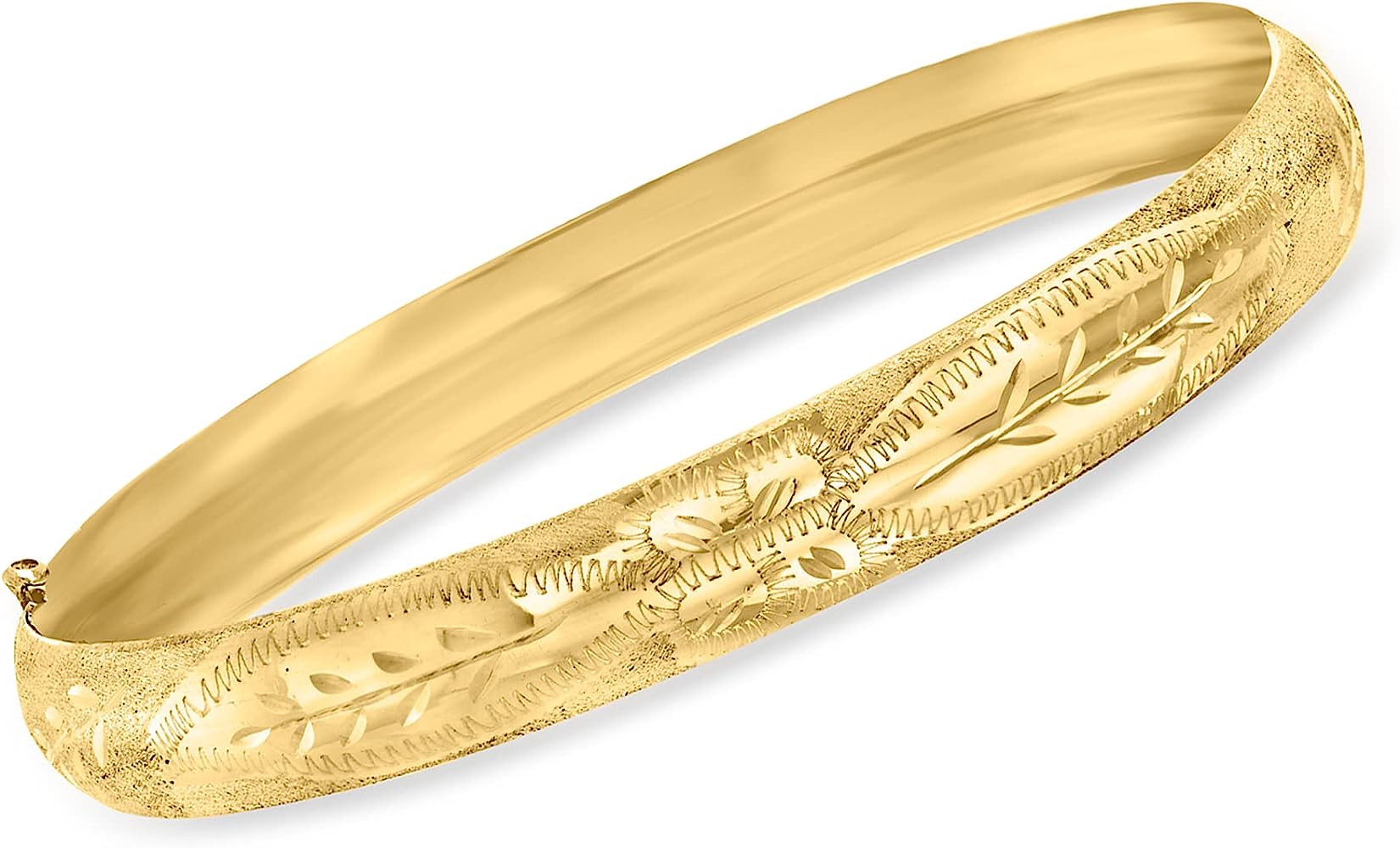 9 Incredible Yellow Gold Bangle Bracelets For Women for 2024