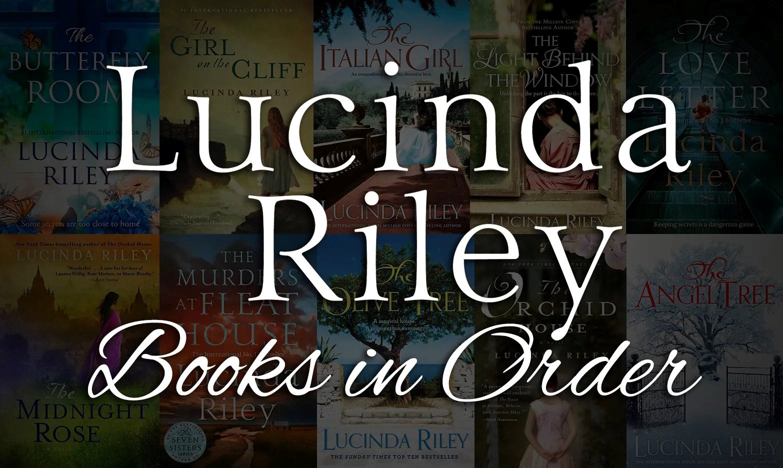 9 Superior Lucinda Riley Kindle Books for 2024