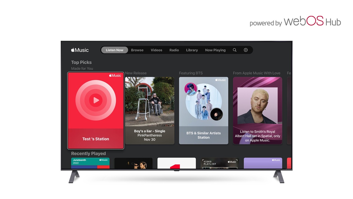 Apple TV, Music, And Homekit Fans Rejoice, Now On LG’s WebOS TV Hub