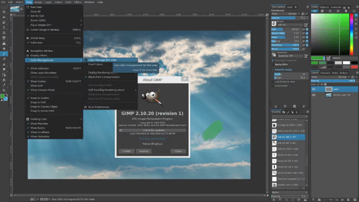 Change GIMP s User Interface With Themes CitizenSide