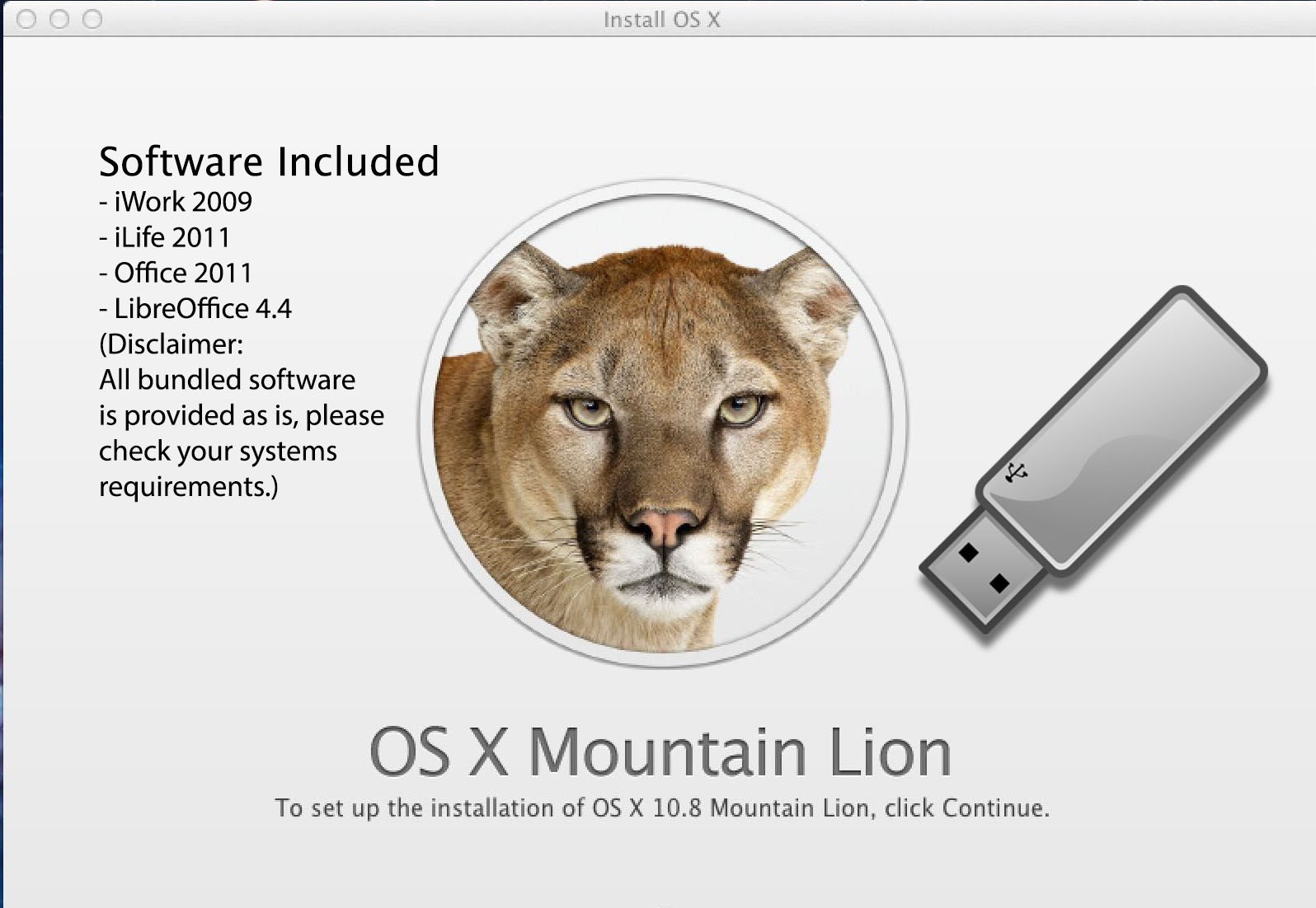 Create Bootable Copies Of The OS X Mountain Lion Installer