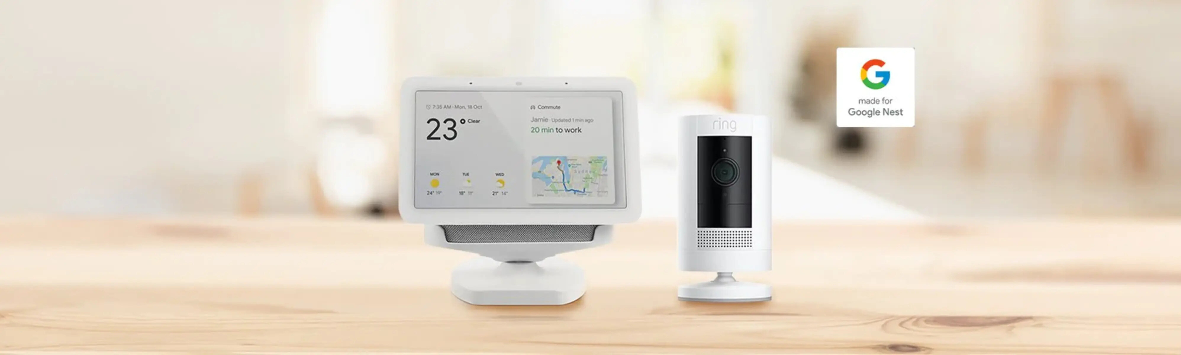 does-google-nest-hub-work-with-ring
