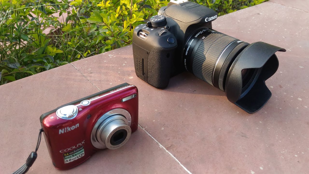 DSLR Vs. Point-and-Shoot Cameras