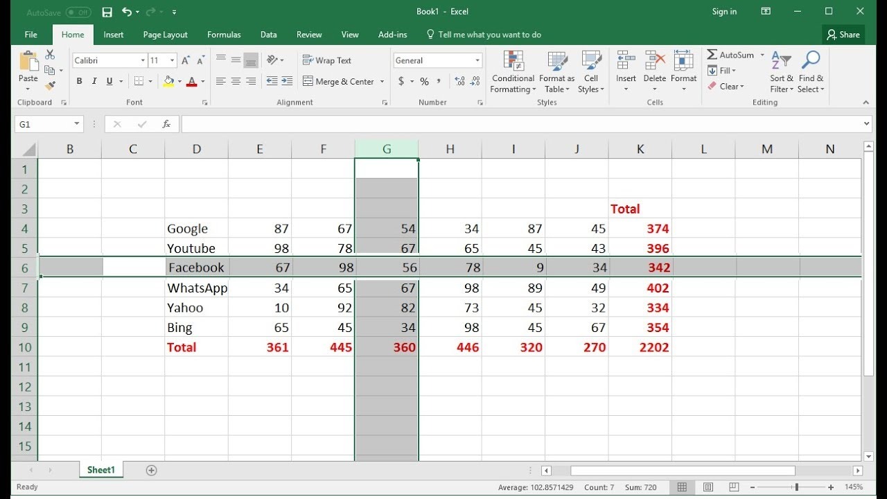 excel-shortcuts-to-select-rows-columns-or-worksheets