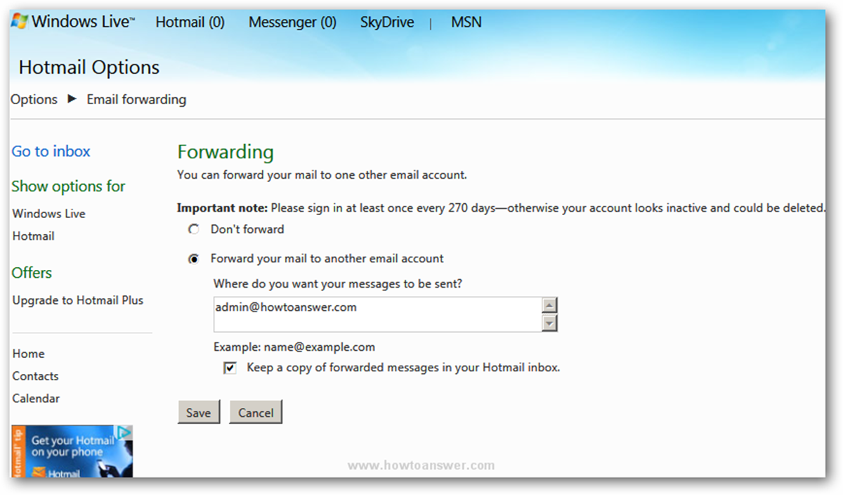 forward-hotmail-email-to-a-different-account