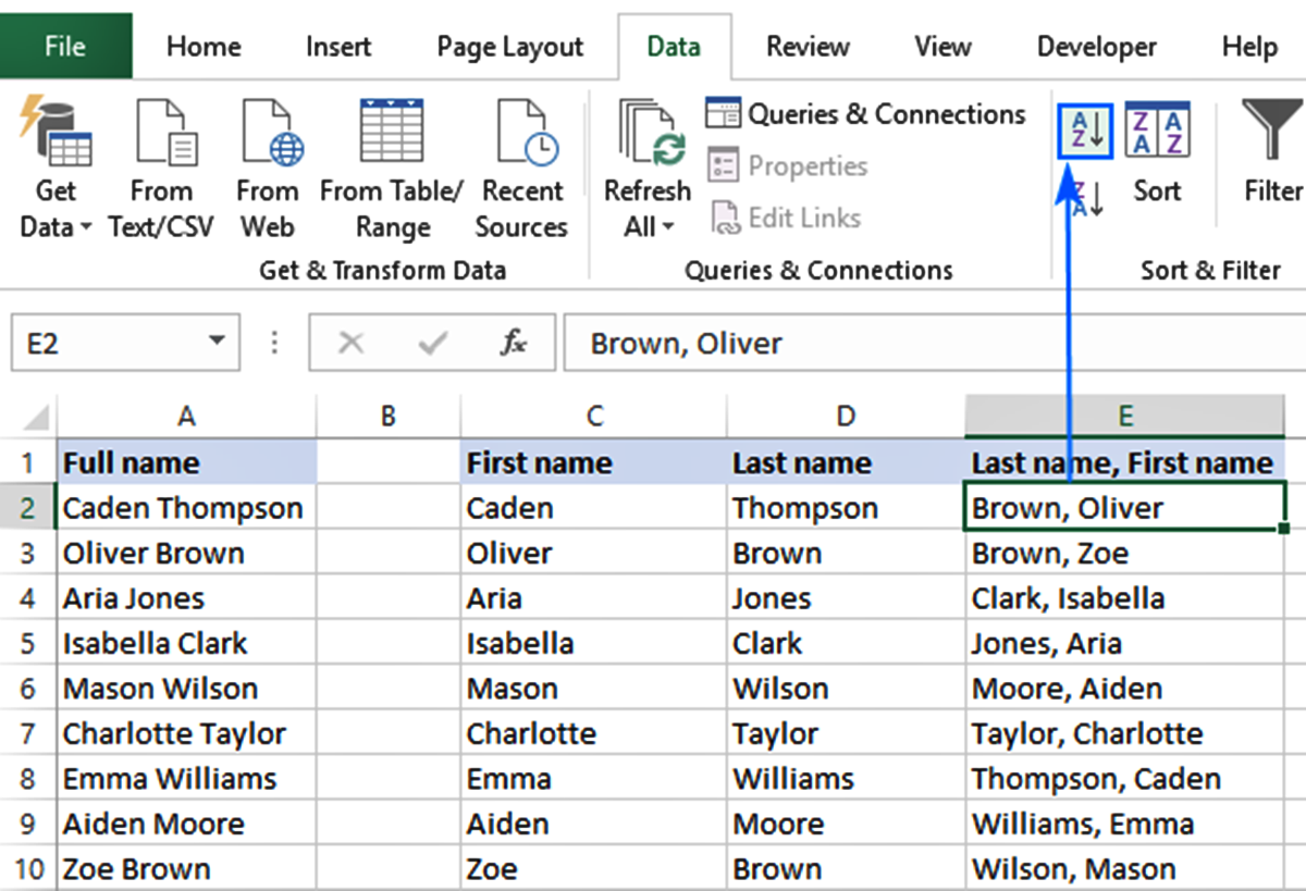 How Do You Alphabetize In Excel?