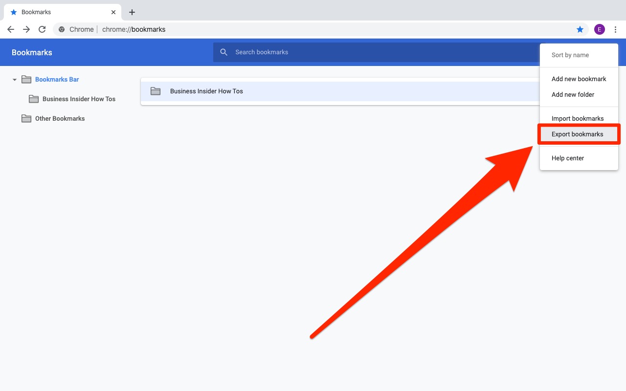 How To Back Up Chrome Bookmarks