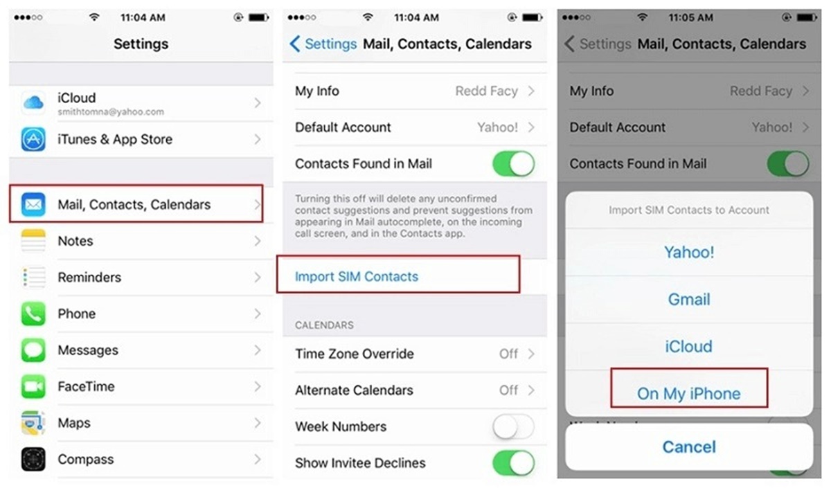 How To Back Up Contacts To iPhone SIM