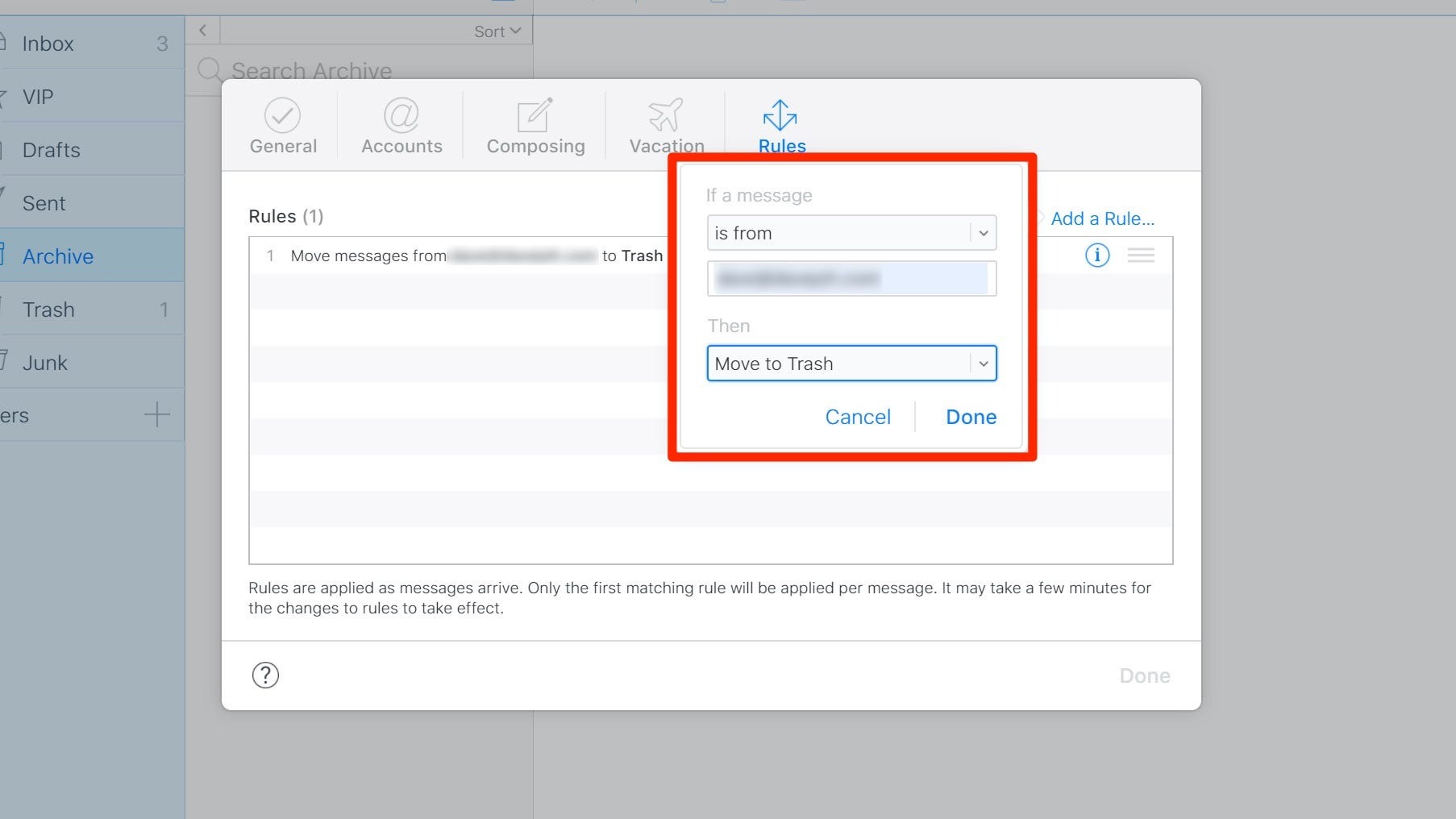 How To Block A Sender In iCloud Mail